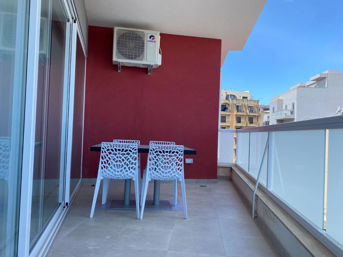 Bugibba Sunrise View Modern Apartment St. Paul's Bay Buitenkant foto