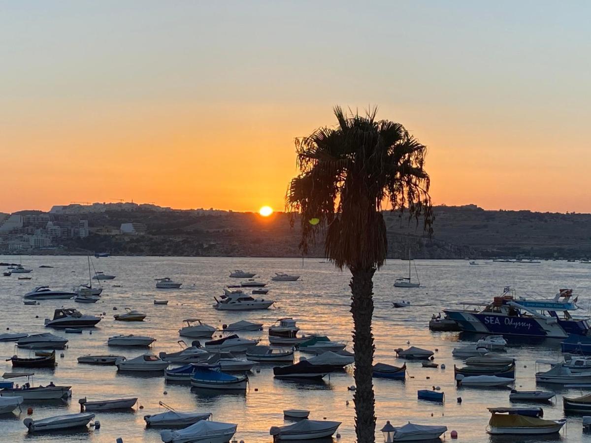 Bugibba Sunrise View Modern Apartment St. Paul's Bay Buitenkant foto